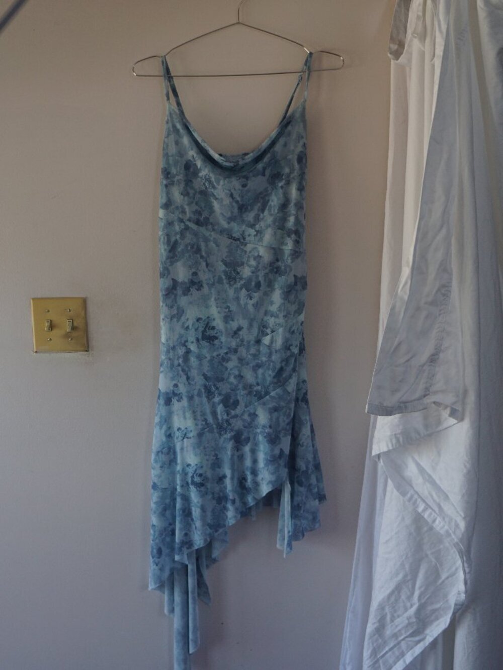 No Boundaries light blue floral fairy midi dress size L